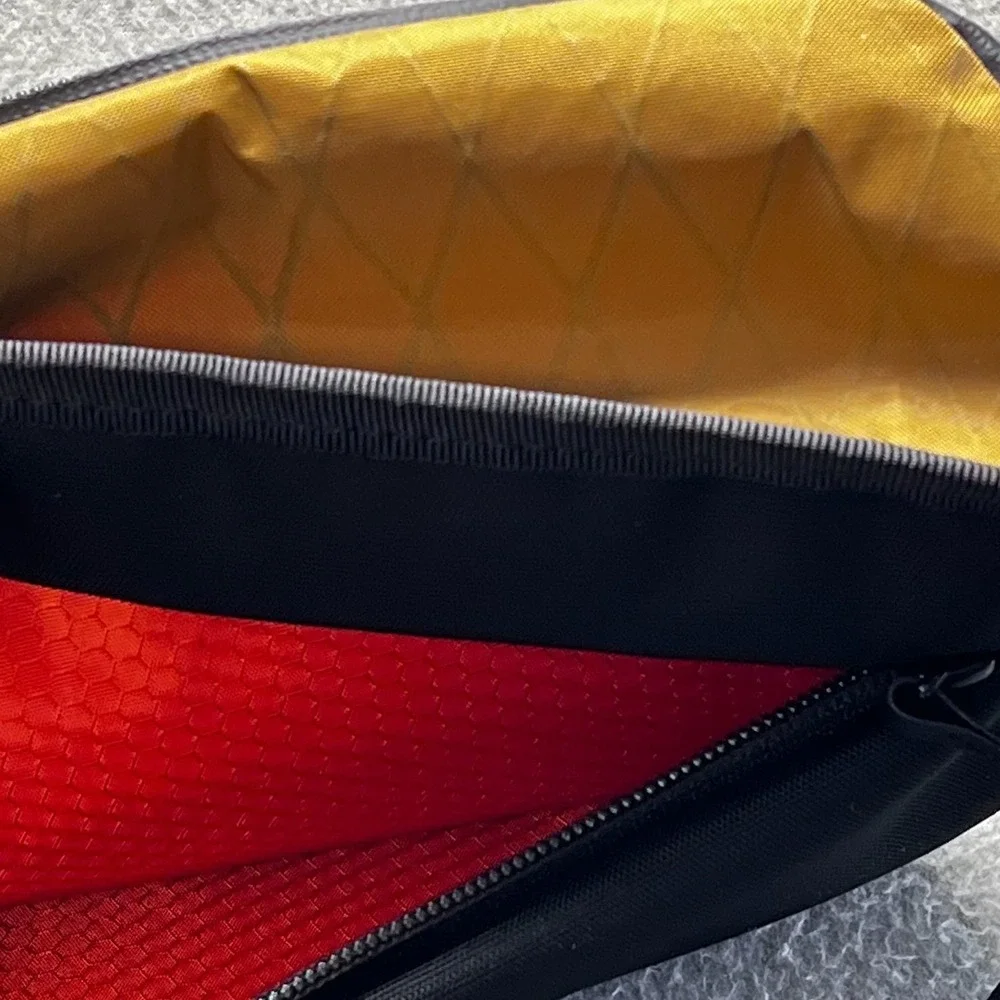 Alpaka Atom Sling X-Pac Mustard Yellow Crossbody EDC Techwear Bag Unisex travel